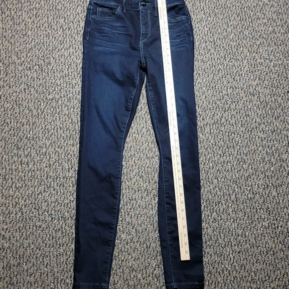 Sam Edelman Dark Wash Stretch Skinny Jeans Size 27 - Picture 6 of 16